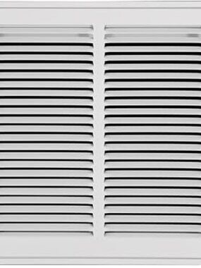 Howeall 24"W x 12"H [Duct Opening Size] Steel Return Air Filter Grille